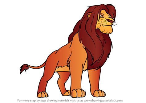 Lion King Simba Drawings