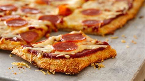 Parmesan Crusted Pepperoni Pizza Recipe From