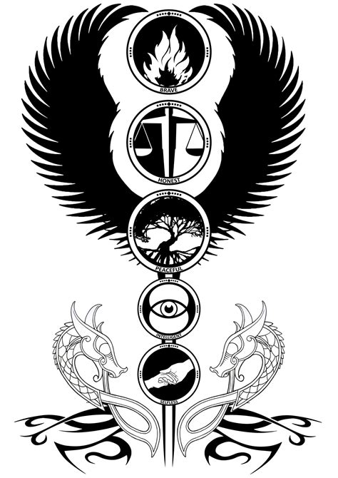 At tattoounlocked.com find thousands of tattoos categorized into thousands of categories. ArtStation - Divergent Tattoo, Roger Kwiatkowski