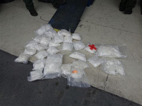 41 Pounds Of Meth Found Inside Mustang Driver Arrested Report San