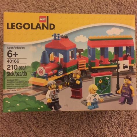 New Legoland Exclusive 40166 Train Set Lego 210 Pieces 4 Mini Figures