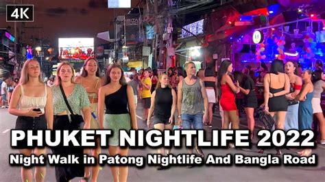 KNight Walk In Bangla Road Patong Phuket Best Nightlife Thailand YouTube