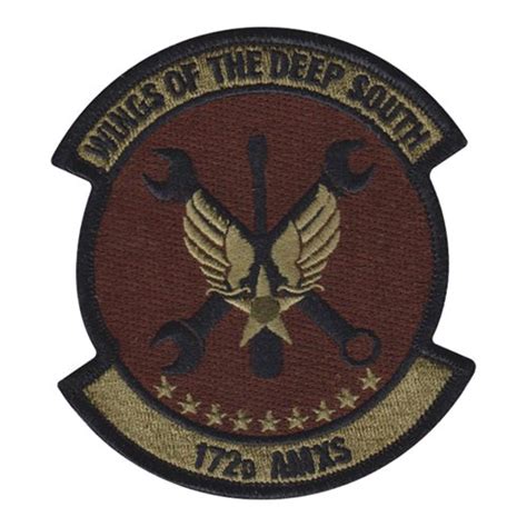 172 Amxs Wings Of The Deep South Hap Arnold Wings Ocp Patch 172nd
