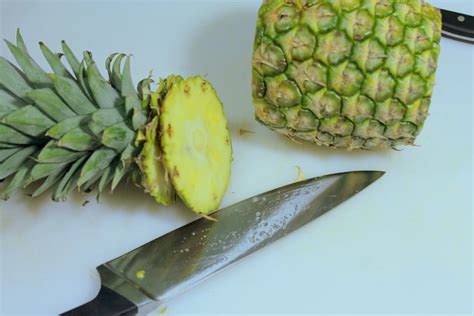 How To Cut Pineapple Real The Kitchen And Beyond