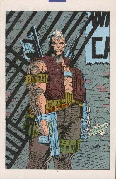 Cable By Rob Liefeld Heroe Dibujos