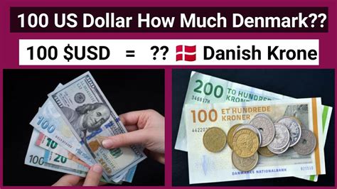 United States Dollar How Much Denmark Currency Dollar In