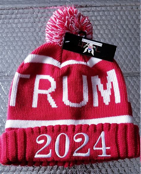Maga 2024 Keep America Great Donald Trump Winter Hat Beanie Etsy Uk