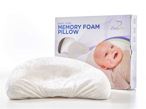 Baby Head Shaping Pillow Memory Foam Baby Pillow With Natural Bamboo