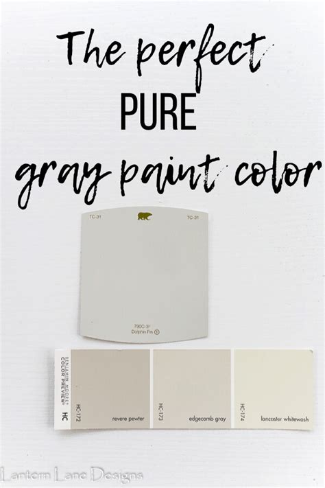 Is gray paint going out of style 2020 hommel. A perfect pure gray paint color. Behr Dolphin Fin is such ...