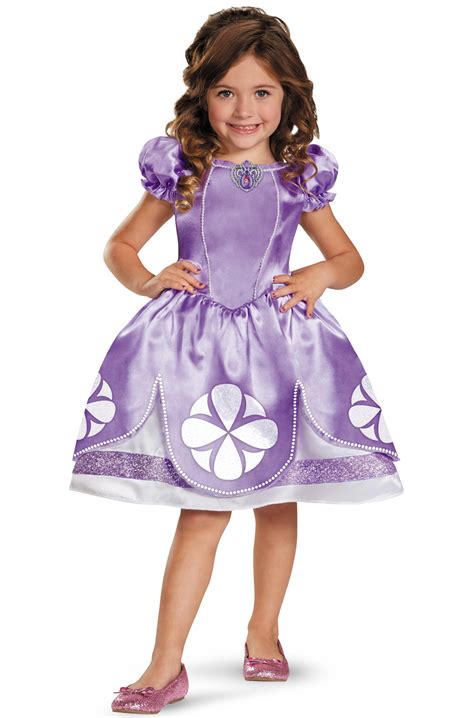 Specialty Girls Sofia Costume Kids Disney Princess Fancy Dress