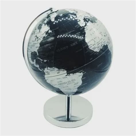 Globo Terrestre Black Planisferio Escolar Mapa Atlas 21cm Em Promoção
