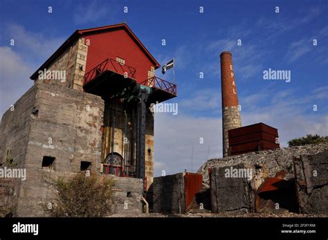 East Pool Copper And Tin Mine Taylors Shaft Pump House With The