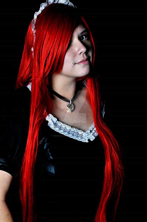 redhead maid by rodolfomanrique on deviantart