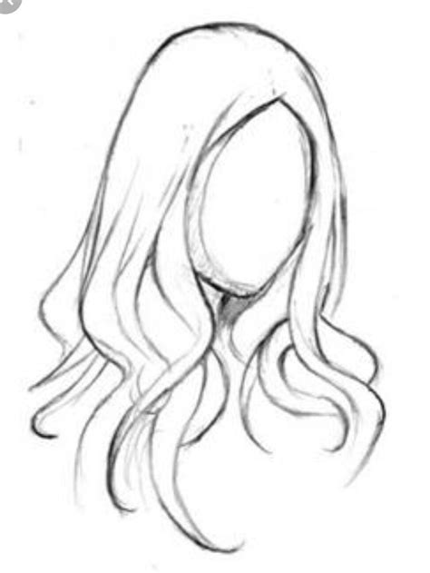 Long Hair Cute Easy Drawings Of Girls Folkscifi