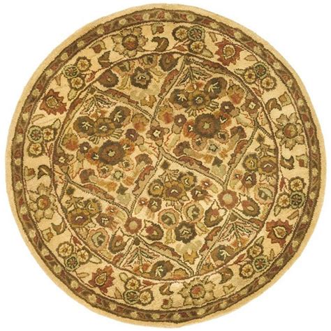 When buying an area rug online, our rug in a bag product is a great choice. Safavieh Antiquity Gold 4 ft. x 4 ft. Round Area Rug-AT51C ...