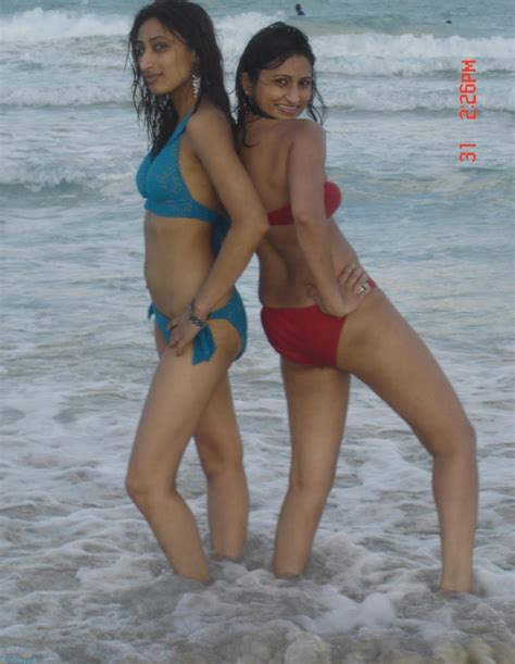 hot desi girls at beach in bikini beauty tips and style tips