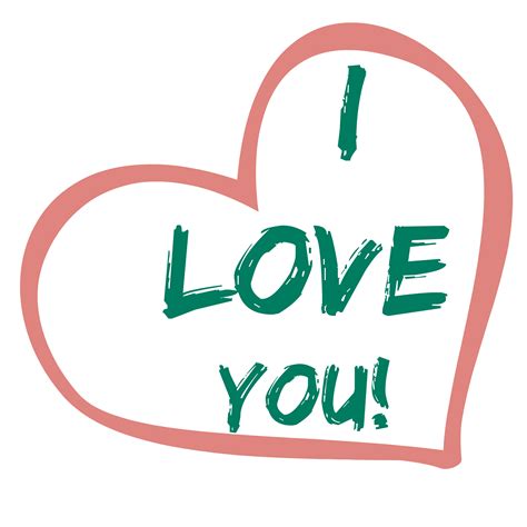 I Love You Png Transparent Image Download Size 2000x2000px