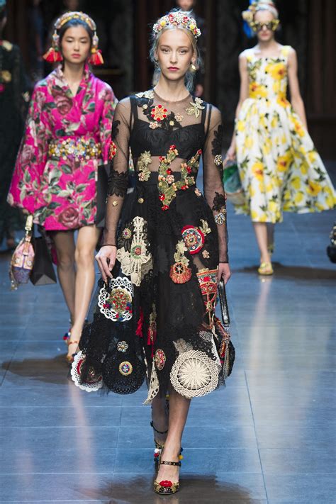 Dolce Gabbana Spring Ready To Wear Fashion Show Vogue