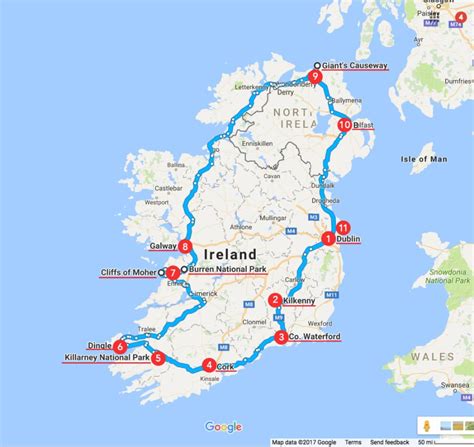The Perfect Ireland Itinerary Ireland Road Trip Ireland Itinerary