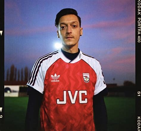 Leaked Photos Mesut Ozil Pictured In Arsenals Adidas Kit And It Is A