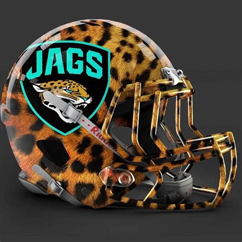 Jacksonville Jaguars Alt Helmet Design Nfl Football Helmets Football