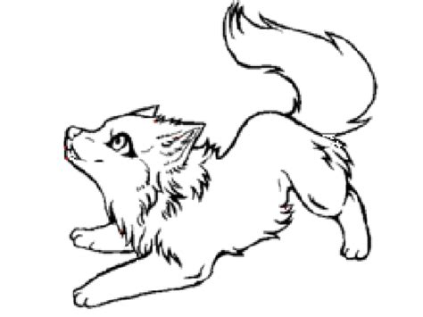Cute Chibi Wolf Colouring Pages Sketch Coloring Page