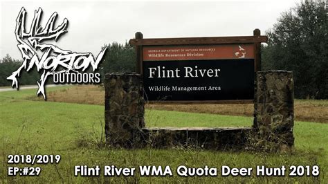 Flint River Wma Quota Deer Hunt 2018 Youtube