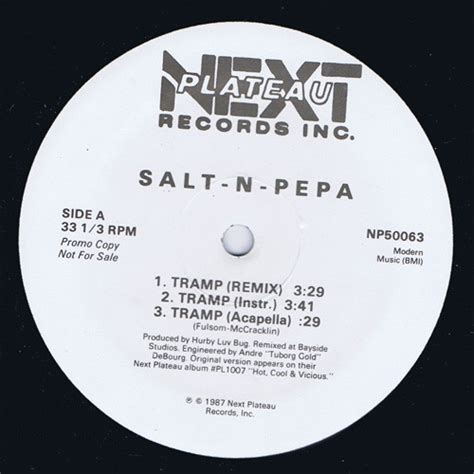 Salt N Pepa Tramp Remix Push It 1987 Vinyl Discogs