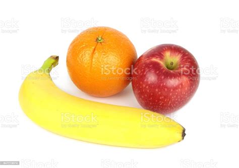 Orange Apple And Banana Stock Photo Download Image Now Istock