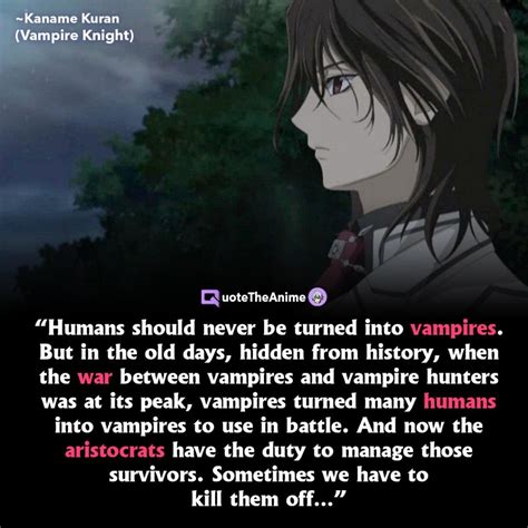 Banpaia naito) is a japanese shōjo manga series written by matsuri hino. 3+ Vampire Knight Quotes (Images) | QTA