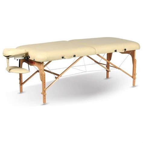 extra wide portable massage table spa body work thearpy bed cream massage table table