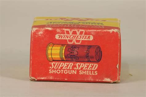 sold price vintage winchester super speed shotgun shells 12 gauge 2 75 6 shot 20 of 25