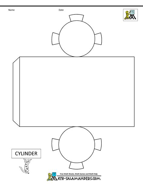 Cylinder Net Printable