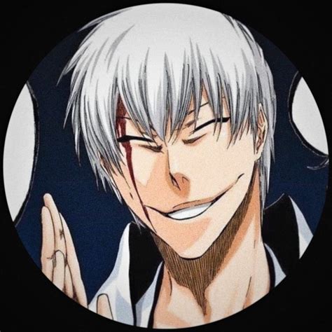 Ichimaru Gin Profil Picture Icon Bleach Ikonlar Anime Sanatı Anime