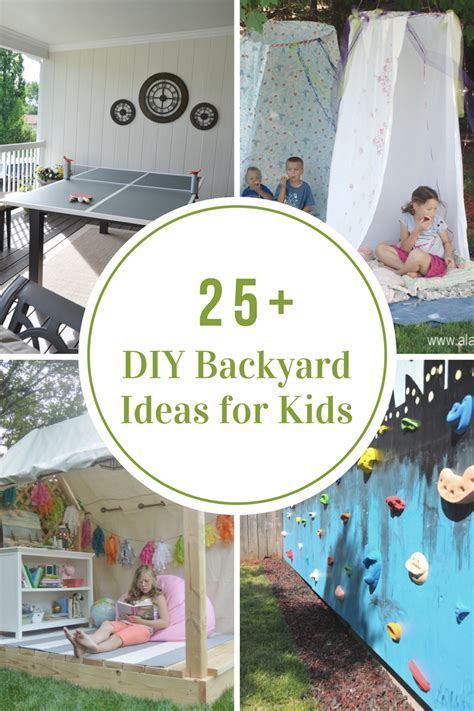 Over 200 of the best party theme ideas including funny themes, cool party themes, unique birthday party themes for girls and boys, kids, preteens and. DIY Backyard Ideas for Kids - The Idea Room