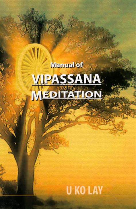 Manual of Vipassana Meditation - Vipassana Livres