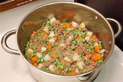 You can also utilize beef, pork, fish, or whatever you can find. Homemade Dog Food - Beef Stew - Life at Cloverhill