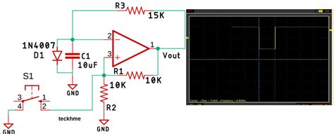 How To Design And Build A Simple Op Amp Monostable Multivibrator Circuit