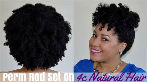 Another simple way to get this look is with braids. My 4c Natural Hair + Perm Rod Set | #HealthyHair4Summer ...