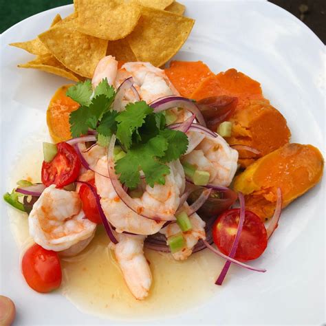 Great recipe for easy ceviche for beginners. Shrimp Ceviche • 01 Easy Life