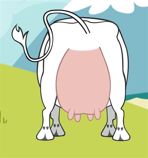 Mlp Character Female Cow Udder Back Type By Omnio Fur Affinity Dot Net