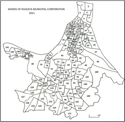 Kolkata Municipal Corporation And Its Wards Source Census