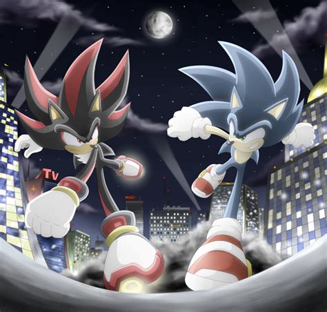 Sonic Vs Shadow By Raito Sarudoi On Deviantart