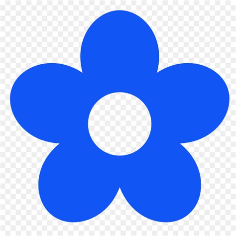 Blue Flowers Clipart