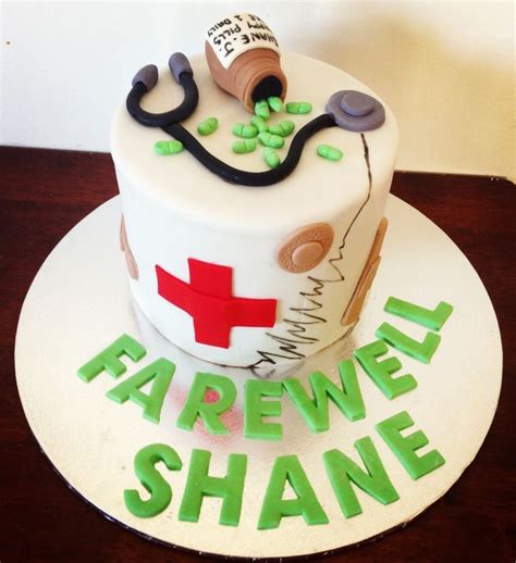 Need ideas for your matric farewell? nurse and doctor Farewell cake | Cake---Doctors/Dentist ...