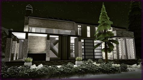 Hollowgrave Estate Gothic Modern The Sims 4 House Build In 2020