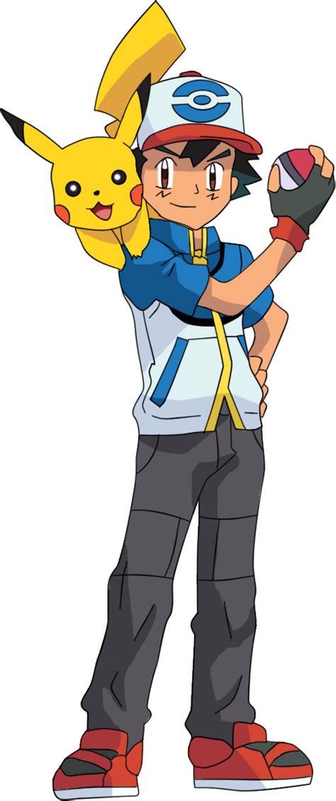 Ash Best Wishes By Pklucario On Deviantart Ash Pokemon Pokemon