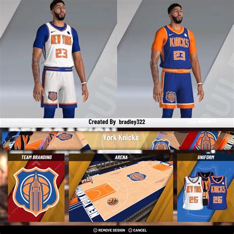 Knicks Rebrand Uniform Concept Rnba2k