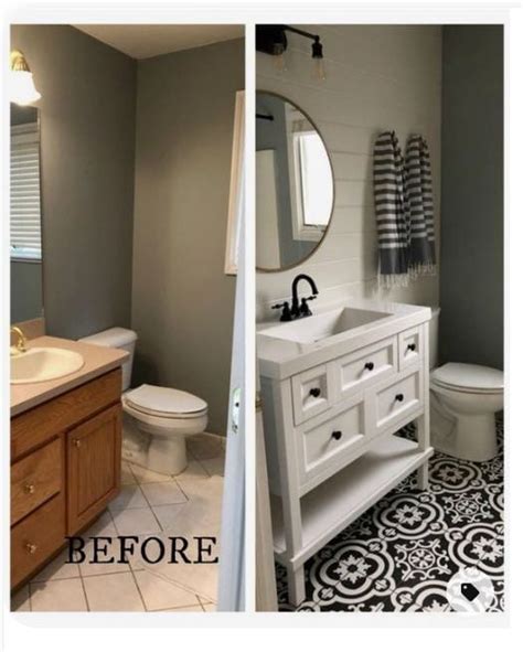 Of Our Favorite Before And After Bathroom Remodels Pictures