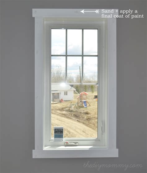Craftsman style door trim molding made easy diy. How to design and install simple crafstman shaker window ...